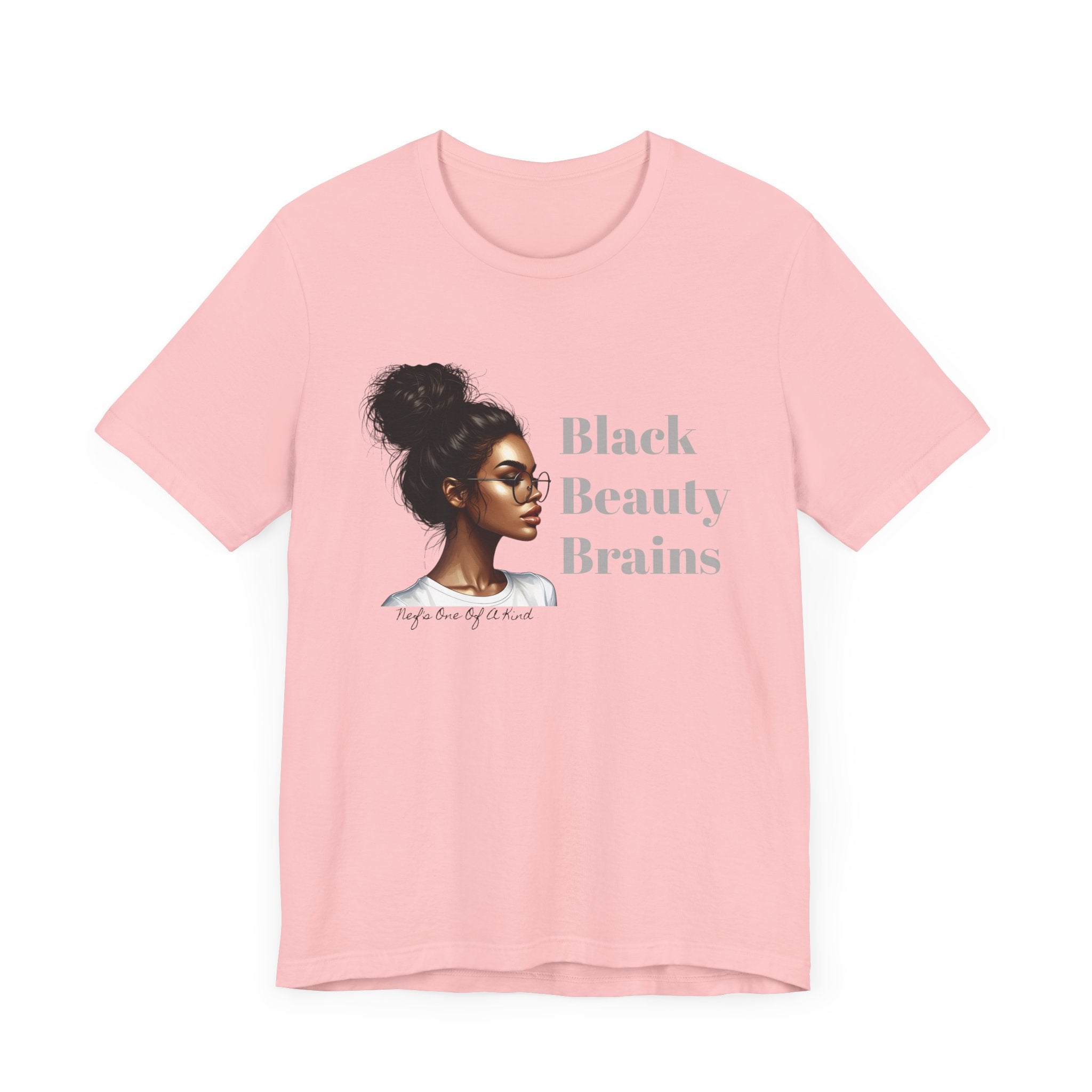 Black, beauty and Brains Sleeve Tee